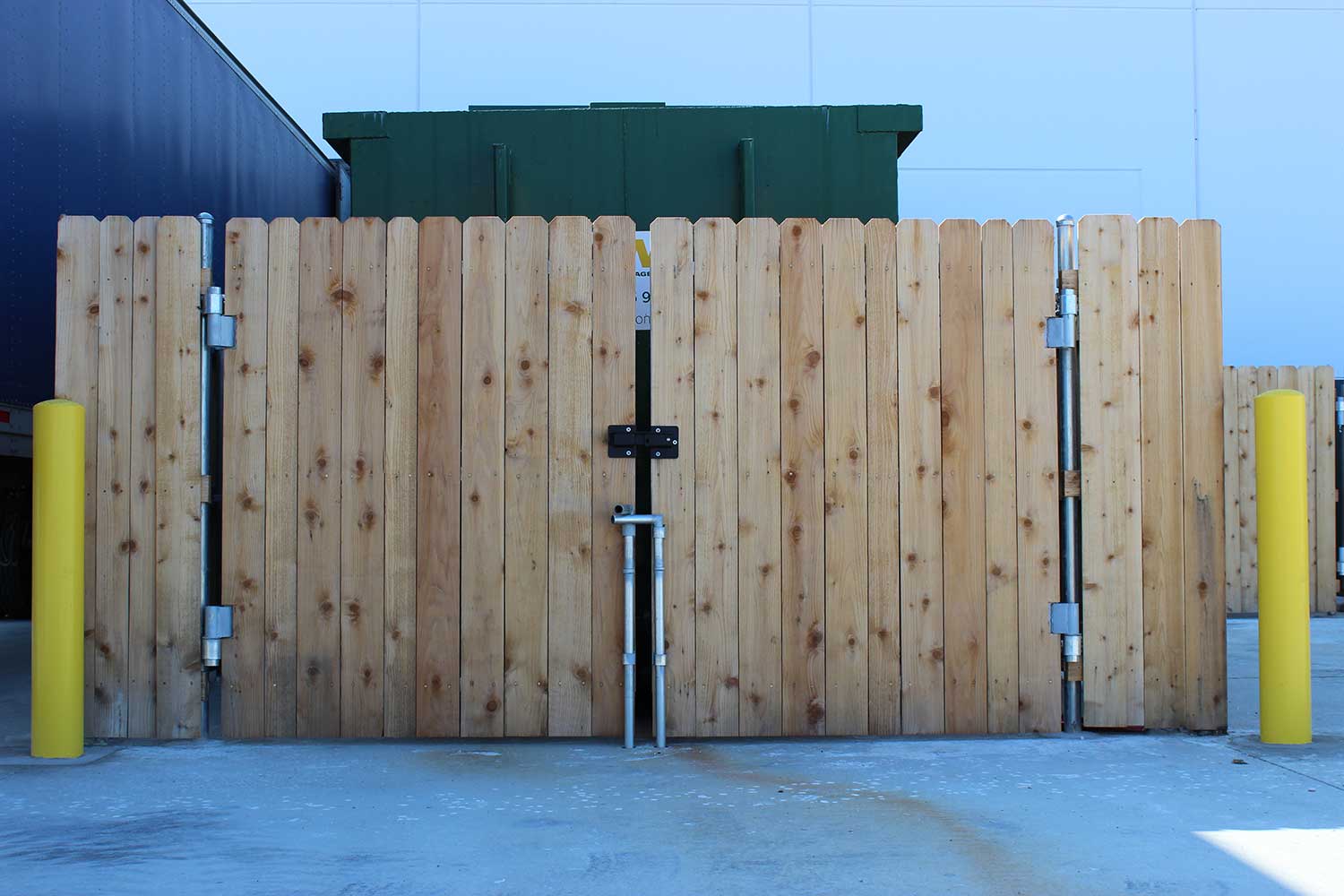 Dumpster enclosures